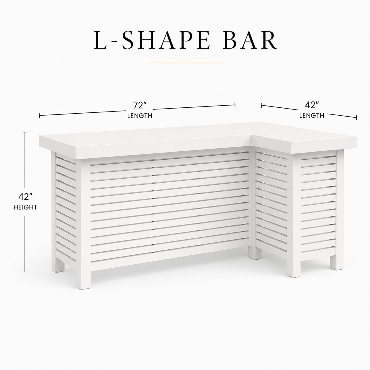 L-Shape Bar 2